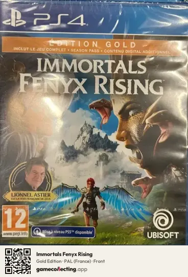 Immortals Fenyx Rising PlayStation 4, France box front