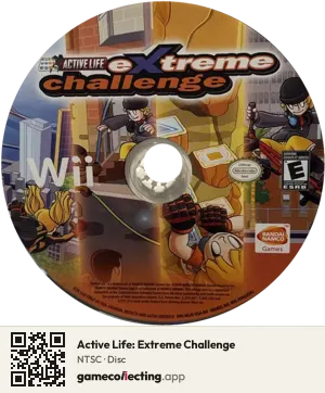 Active Life: Extreme Challenge Nintendo Wii, NTSC disc