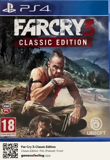 Far Cry 3: Classic Edition PlayStation 4, Poland box front