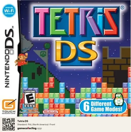 Tetris DS Nintendo DS, North America box front