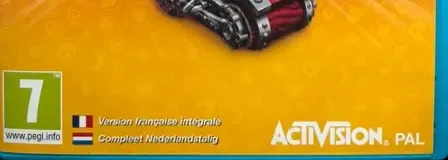 Skylanders: SuperChargers, the PEGI square on its front