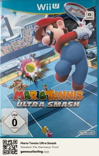 Mario Tennis: Ultra Smash Nintendo Wii U, Germany box front