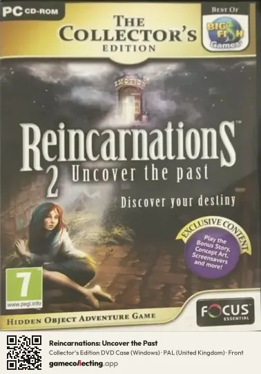 Reincarnations: Uncover the Past Computer, United Kingdom box front