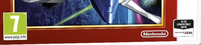 Star Fox 64 3D, the PEGI square on its front