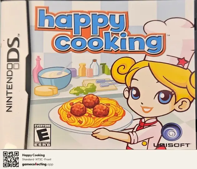 Happy Cooking Nintendo DS, NTSC box front