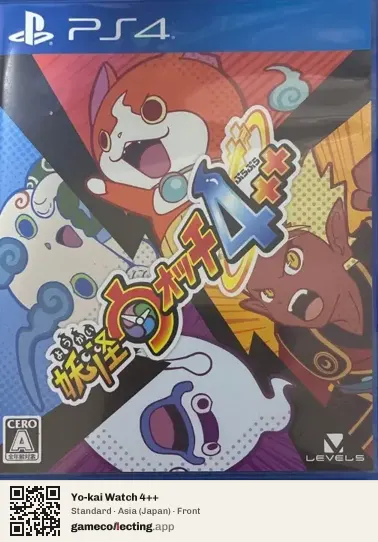 Yo-kai Watch 4++ PlayStation 4, Japan box front