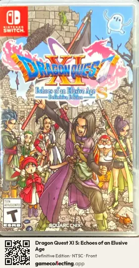 Dragon Quest XI S: Echoes of an Elusive Age Nintendo Switch, NTSC box front