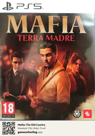 Mafia: The Old Country PlayStation 5, Italy box front