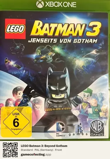 LEGO Batman 3: Beyond Gotham Xbox One, Germany box front