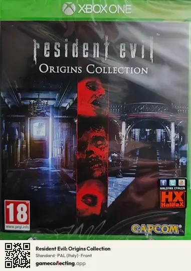 Resident Evil: Origins Collection Xbox One, Italy box front