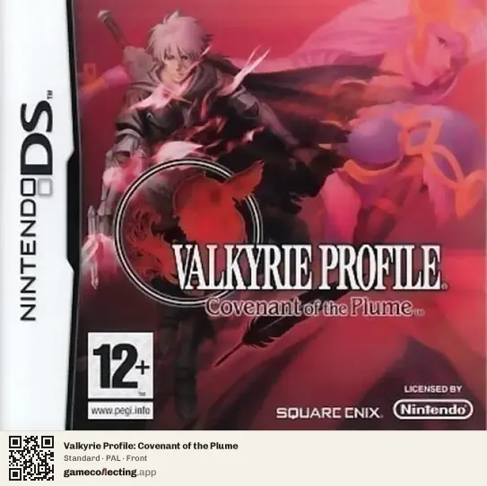 Valkyrie Profile: Covenant of the Plume Nintendo DS, PAL box front