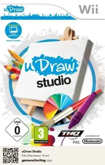 uDraw Studio Nintendo Wii, Germany box front