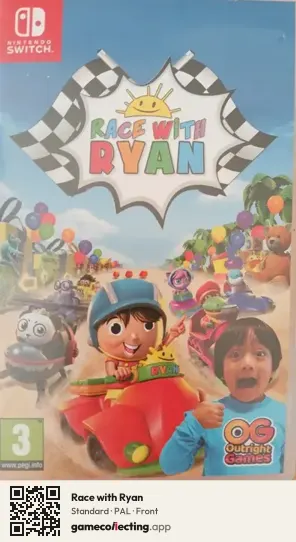 Race with Ryan Nintendo Switch, PAL box front