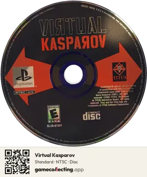 Virtual Kasparov PlayStation, NTSC disc