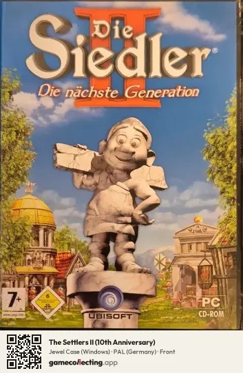 The Settlers II (10th Anniversary) Computer, Germany box front