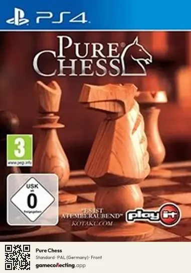 Pure Chess PlayStation 4, Germany box front