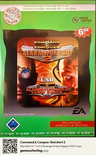 Command & Conquer: Red Alert 2 Computer, Germany box front
