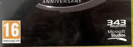 Halo: Combat Evolved Anniversary, the PEGI square on its front