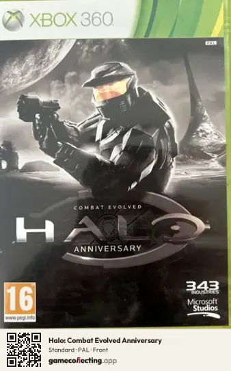 Halo: Combat Evolved Anniversary Xbox 360, PAL box front