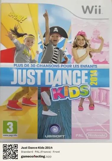 Just Dance Kids 2014 Nintendo Wii, France box front