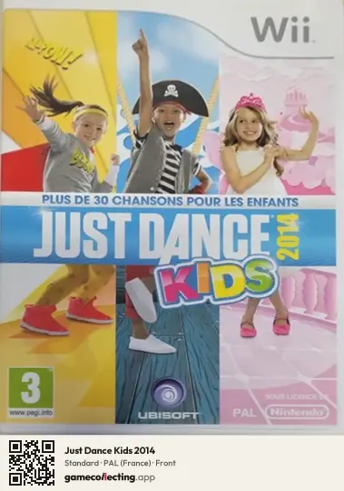 Just Dance Kids 2014 Nintendo Wii, France box front