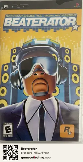 Beaterator PlayStation Portable, NTSC box front