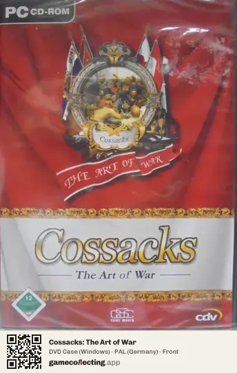 Cossacks: The Art of War Computer, Germany box front