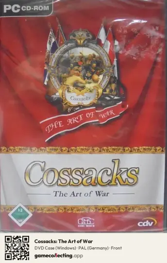 Cossacks: The Art of War Computer, Germany box front