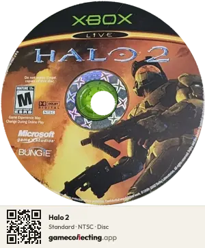 Halo 2 Xbox, NTSC disc