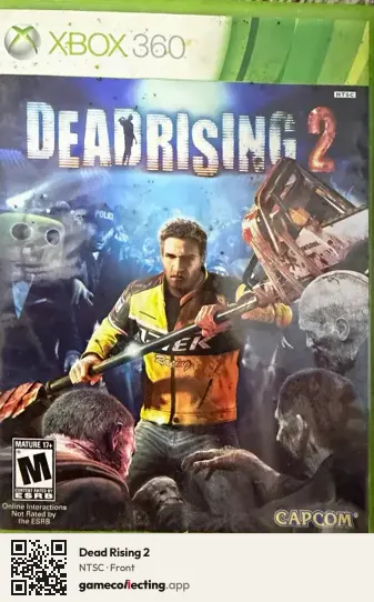 Dead Rising 2 Xbox 360, NTSC box front