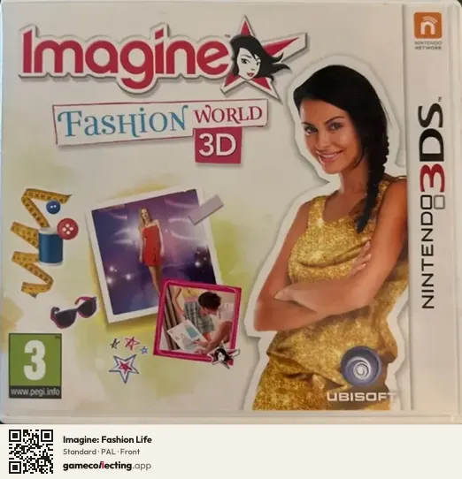 Imagine: Fashion Life Nintendo 3DS, PAL box front