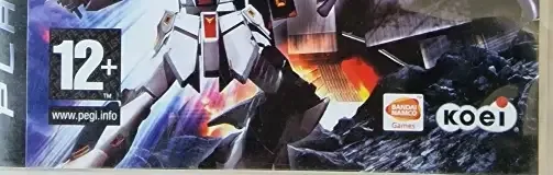 Dynasty Warriors: Gundam 2, the PEGI square on its front