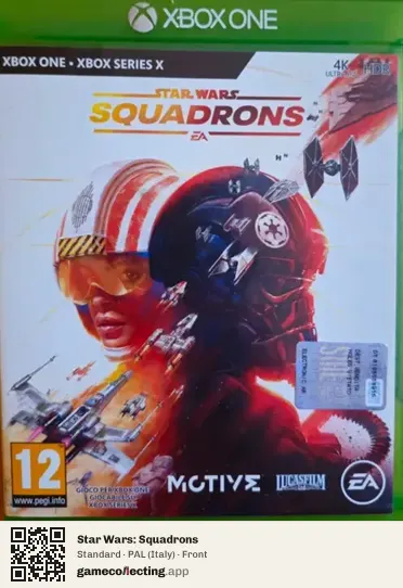 Star Wars: Squadrons Xbox One, Italy box front