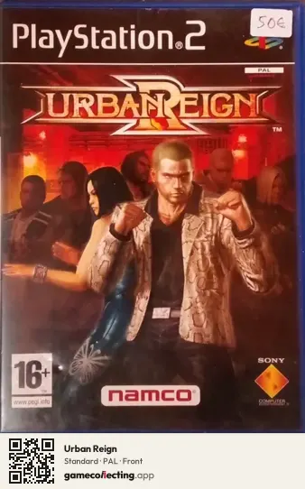 Urban Reign PlayStation 2, PAL box front