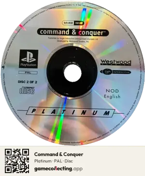Command & Conquer PlayStation, PAL disc