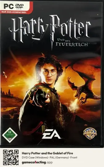Harry Potter and the Goblet of Fire Computer, Germany box front
