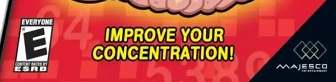Brain Boost: Beta Wave, the ESRB box on its front
