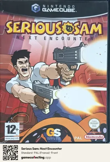 Serious Sam: Next Encounter Nintendo GameCube, France box front