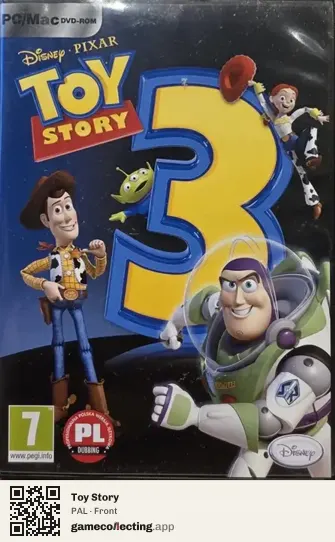 Toy Story Computer, PAL box front