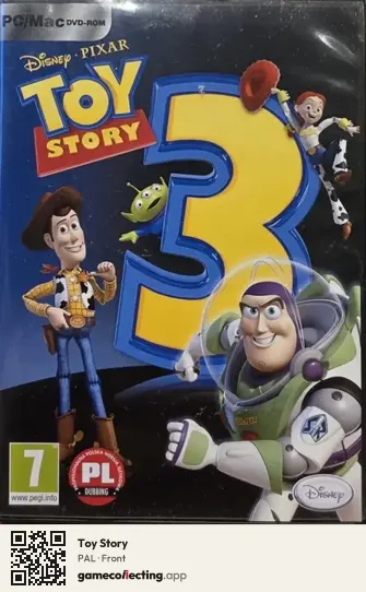 Toy Story Computer, PAL box front