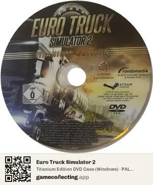 Euro Truck Simulator 2 Computer, PAL disc