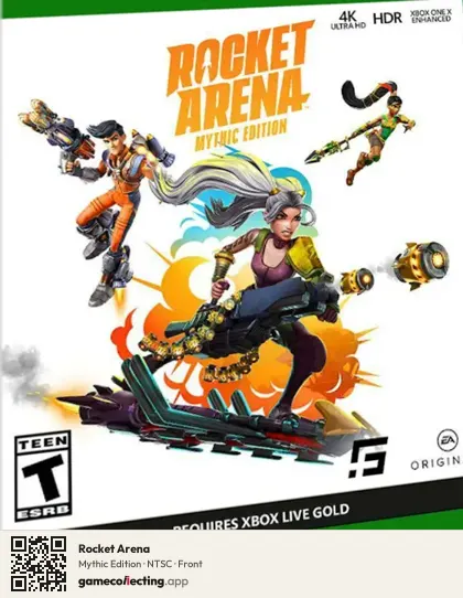 Rocket Arena Xbox One, NTSC box front