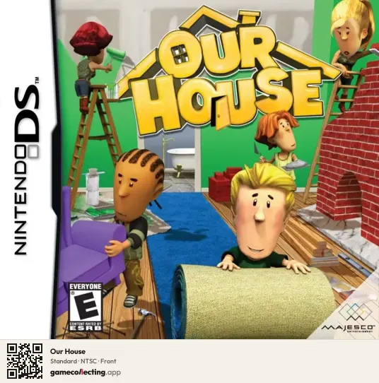 Our House Nintendo DS, NTSC box front