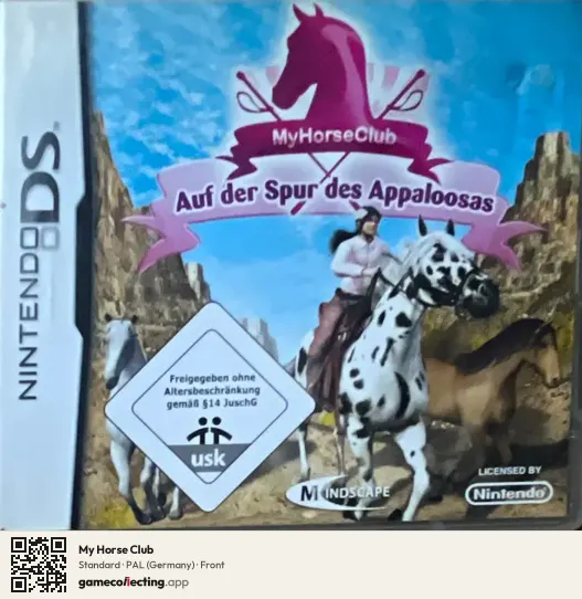 My Horse Club Nintendo DS, Germany box front
