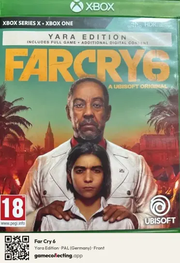 Far Cry 6 Xbox Series X, Germany box front