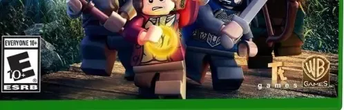 LEGO The Hobbit, the ESRB box on its front