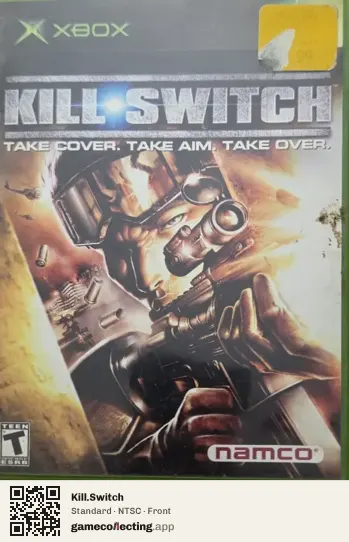 Kill.Switch Xbox, NTSC box front