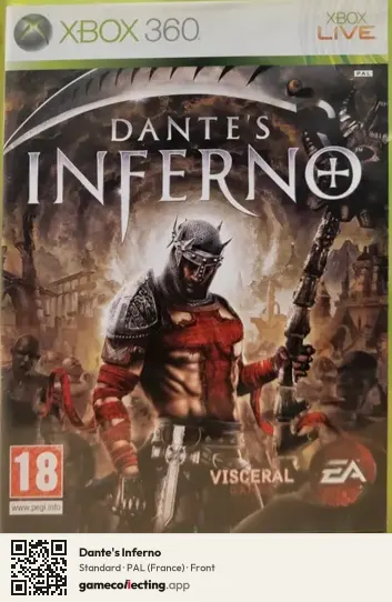 Dante's Inferno Xbox 360, France box front