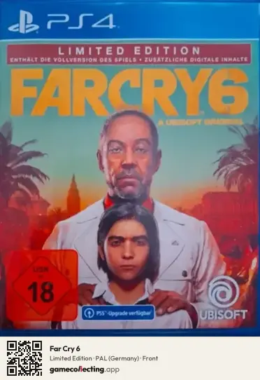 Far Cry 6 PlayStation 4, Germany box front