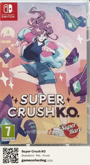 Super Crush KO Nintendo Switch, PAL box front